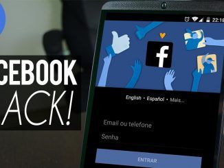 Facebook Black para celular Android