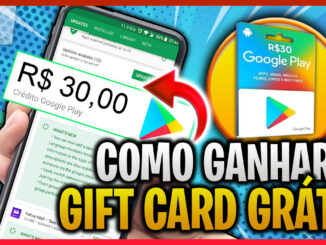 Aplicativo para ganhar Gift Card da Google Play Store